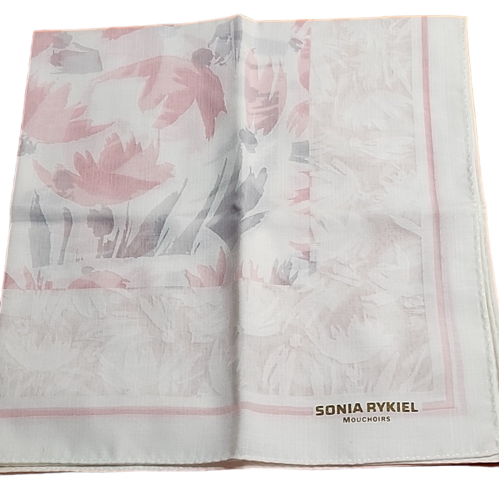 Sonia Rykiel Cotton Handkerchief Brandnew Condition